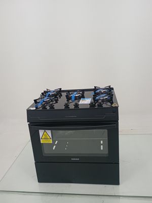 Fogao Itatiaia 5 Bocas Electra Glass Plus - Preto