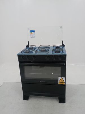Fogao Atlas Fogao Gas 5q Monaco Plus Pto 25 - Preto