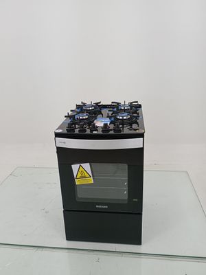 Fogao Itatiaia Itaglass Plus 4 Bocas Mesa De Vidro - Preto