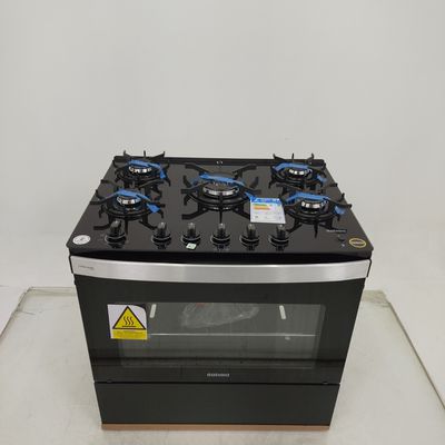 Fogao Itatiaia Itaglass Plus 5 Bocas Mesa De Vidro - Preto