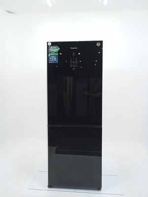 Refrigerador Panasonic 425l Frost Free 2 Portas Inverse C/ Tecnologia Inverter - Black Glass