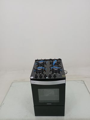 Fogao Itatiaia Itaglass Plus 4 Bocas Mesa De Vidro - Preto