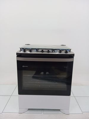 Fogao Electrolux Fe5ib 5 Bocas Perfect Cook E Vapor Bake - Branco