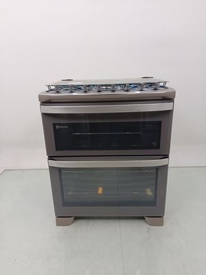 Fogao Electrolux Fe5dc 5 Bocas Duplo Forno Perfect Cook - Cinza
