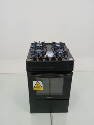 Fogao Itatiaia Electra Glass Plus 4q Pto - Preto