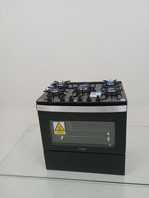 Fogao Itatiaia Itaglass Plus 5 Bocas Mesa De Vidro - Preto