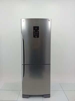 Refrigerador Panasonic 425l Frost Free 2 Portas Inverse C/ Tecnologia Inverter - Aco Escovado