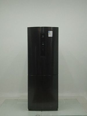 Geladeira Electrolux Ib7b Frost Free Inverter 490l Inverse - Black Inox Look