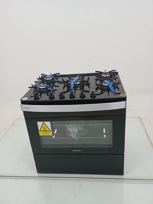 Fogao Itatiaia Itaglass Plus 5 Bocas Mesa De Vidro - Preto