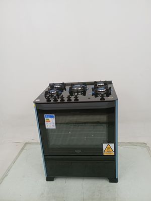 Fogao Dako 5 Bocas Mesa De Vidro Magister - Preto