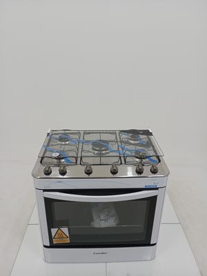 Fogao Esmaltec Agata A Gas C/ Acendimento Automatico Super E Chama 5 Bocas - Branco