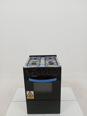 Fogao Esmaltec Caribe 4 Bocas Com Forno Autolimpante E Acendimento Automático - Preto