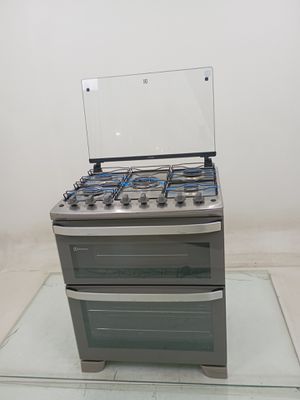 Fogao Electrolux Fe5dc 5 Bocas Duplo Forno Perfect Cook - Cinza