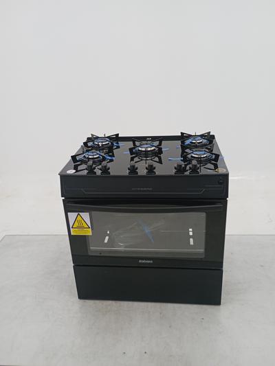 Fogao Itatiaia  5 Bocas Electra Glass Plus - Preto