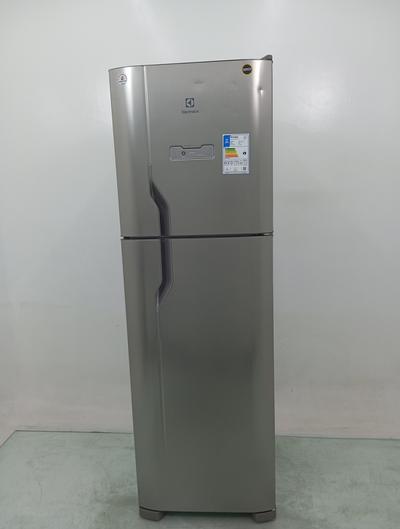 Geladeira Electrolux Dfx44 Frost Free 400l Efficient Turbo Freezer Duplex - Inox