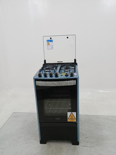 Fogao Atlas Fogao Gas 4q Magister Inox Grill Pto - 