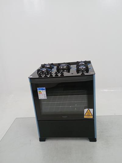 Fogao Dako 5 Bocas Mesa De Vidro Magister - Preto