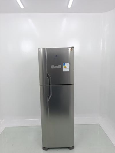 Geladeira Electrolux Dfx44 Frost Free 400l Efficient Turbo Freezer Duplex - Inox