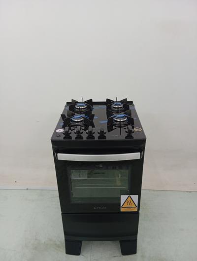Fogao Gas 4q Agile Glass Pto 25