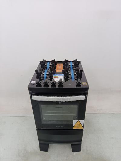 Fogao Gas 4q Agile Glass Pto 25