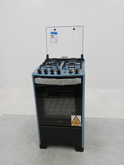 Fogao Atlas Fogao Gas 4q Magister Inox Grill Pto