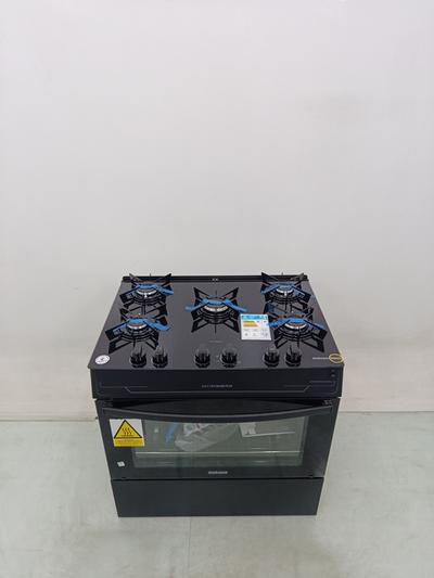 Fogao Itatiaia 5 Bocas Electra Glass Plus - Preto