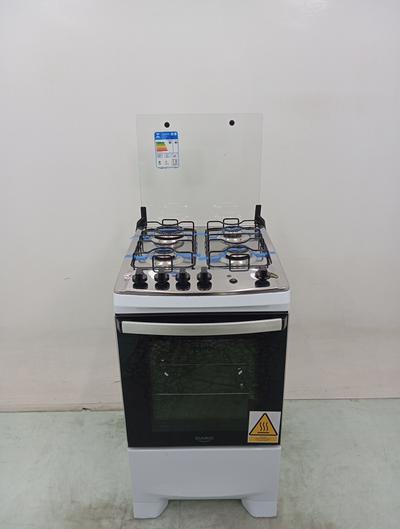 Fogao Atlas Branco - 4 Bocas Sumpre Mesa Inox