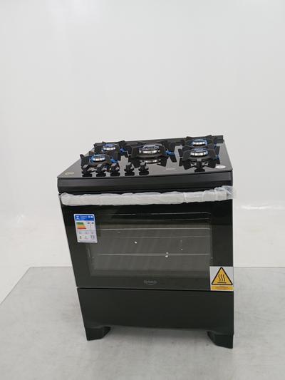 Fogao Atlas - Fogao Gas 5q Supreme Black Glass Pto 25