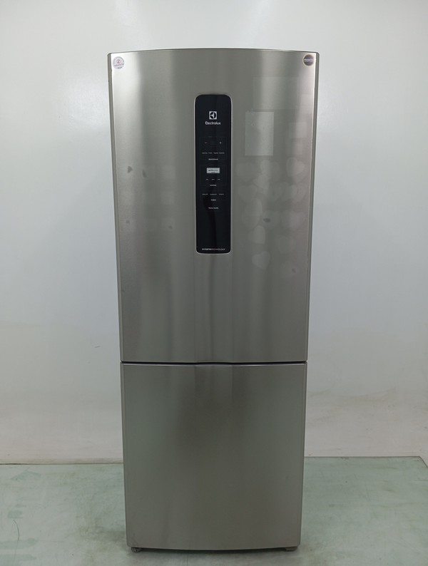 Geladeira Electrolux Ib7s Frost Free Inverter 490l Inverse - Inox Look