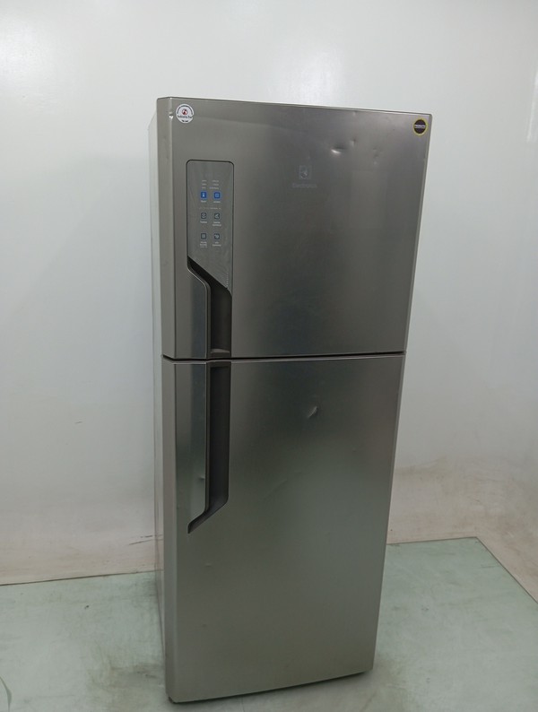Geladeira Electrolux Tf55s Frost Free 431l Duplex - Platinum