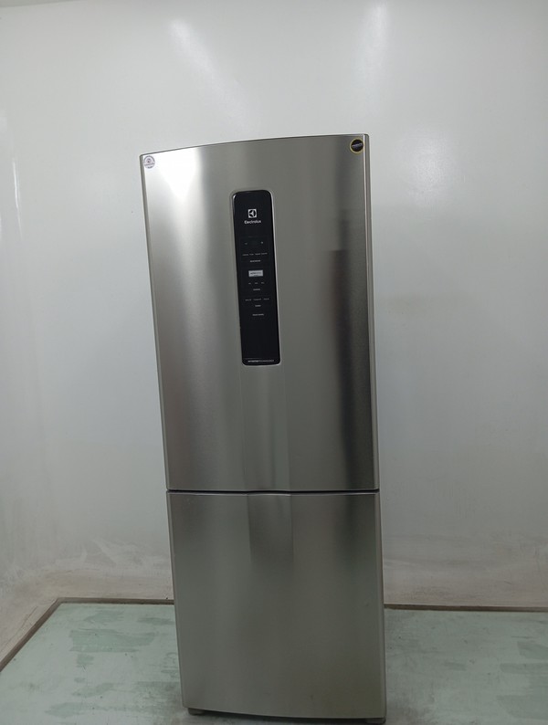 Geladeira Electrolux Ib7s Frost Free Inverter 490l Inverse - Inox Look