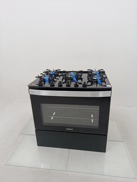 Fogao Itatiaia Itaglass Plus 5 Bocas Pto - Preto