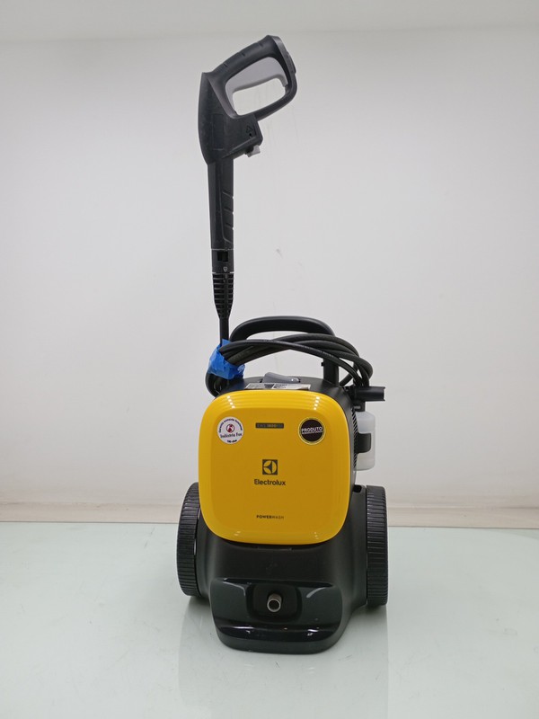 Lavadora De Alta Pressao Electrolux Ews1800 1800psi 1450w Powerwash Aplicador Detergente - Preto/amarelo
