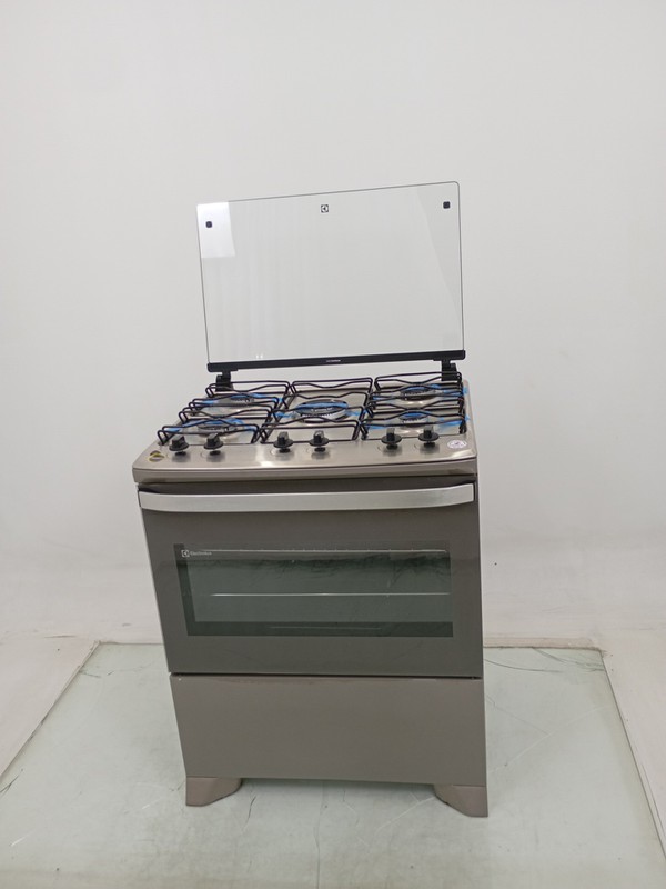 Fogao Electrolux Fe5ig 5 Bocas Mesa Inox Perfectcook E Vaporbake - Cinza