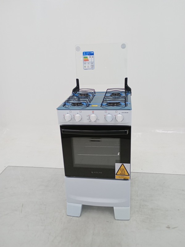 Fogao Atlas Fogao Gas 4q Coliseum Plus Bco 25 - Branco