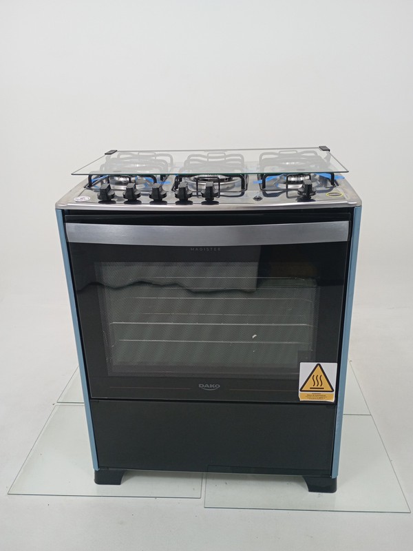 Fogao Dako Magister 5 Bocas - Inox