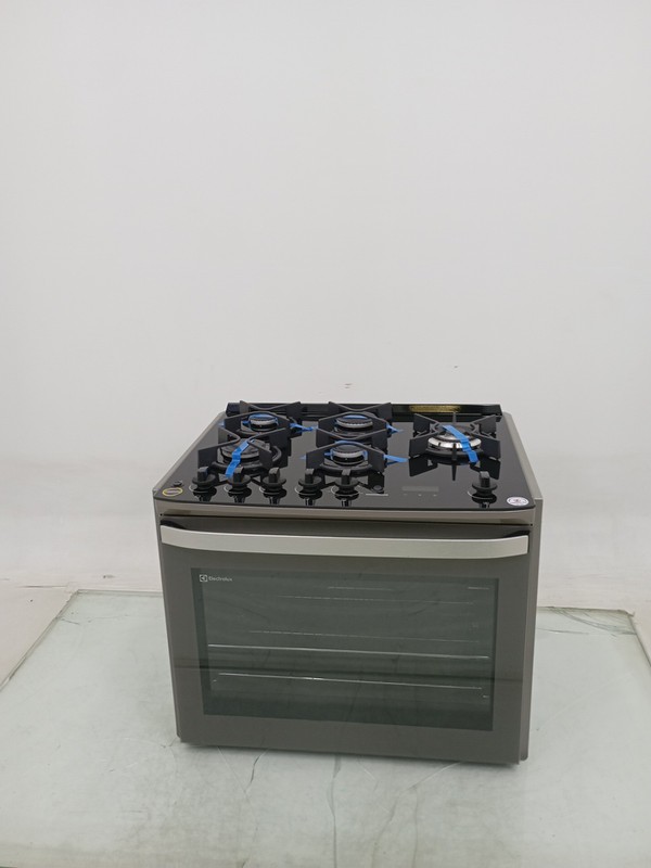 Fogao Electrolux De Embutir 05 Bocas Experience Com Mesa Vidro E Grill Fe5eg - 