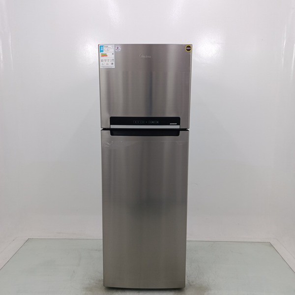 Geladeira Midea Rt533 394l Duplex Inverter - Inox