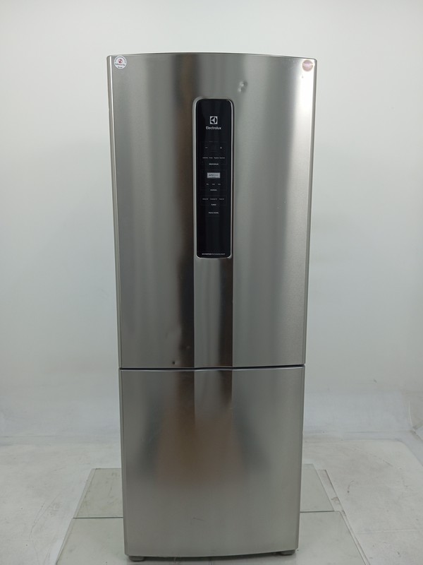 Geladeira Electrolux Ib7s Frost Free Inverter 490l Inverse - Inox Look