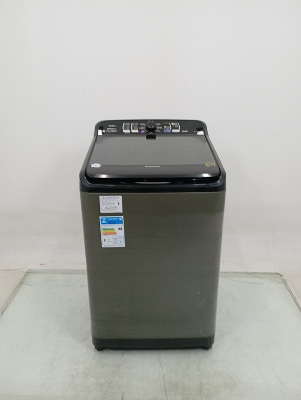Lavadora Panasonic 12kg C/ Programa Vanish - Titanio