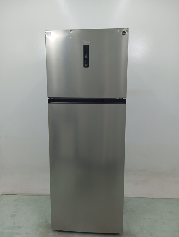 Geladeira Midea 463l Duplex Frost Free Slim Painel Touch - Inox
