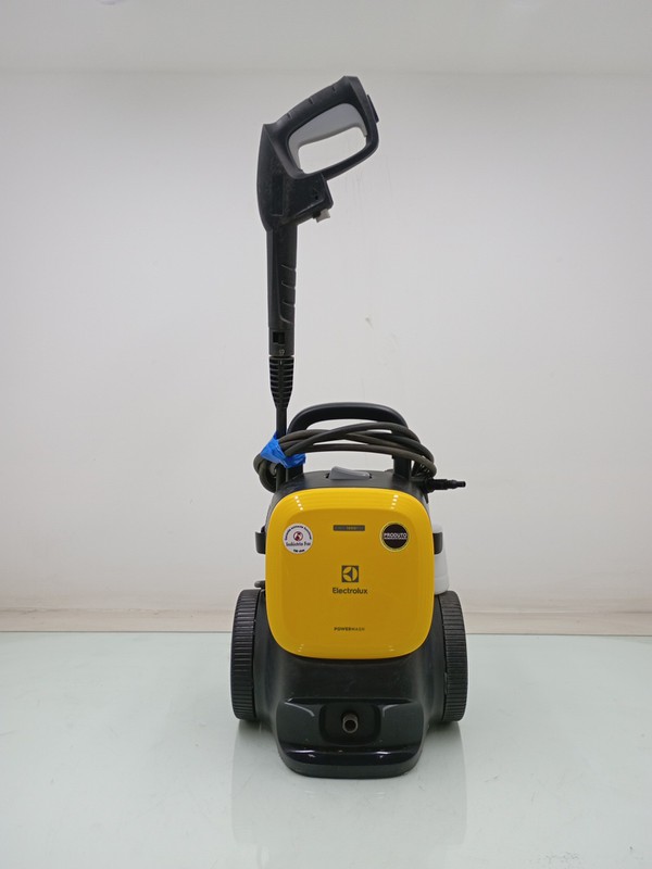 Lavadora De Alta Pressao Electrolux 1800psi 1450w Powerwash Aplicador Detergente (ews1800) - Preto-amarelo