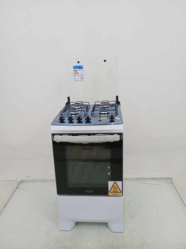 Fogao Atlas 4 Bocas Sumpre Mesa Inox - Branco