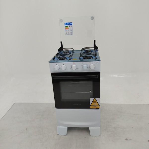 Fogao Atlas Fogao Gas 4q Coliseum Plus Bco 25 - Branco