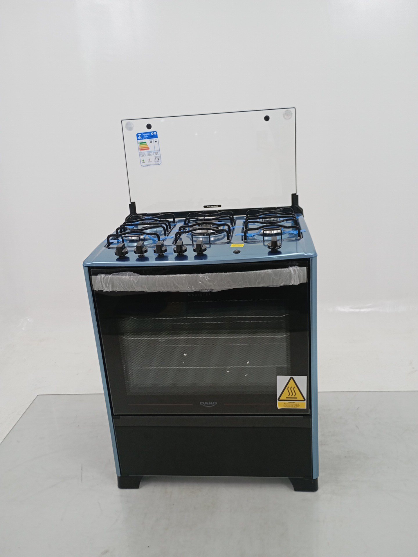 Fogao Dako Magister 5 Bocas - Inox